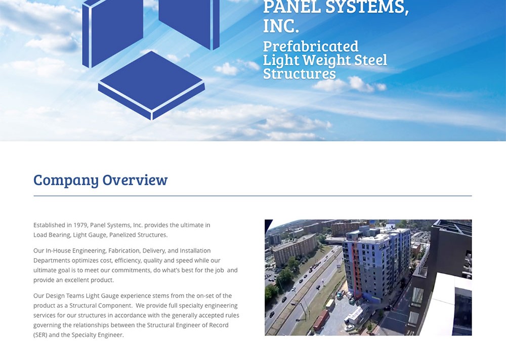 Panel Systems Website